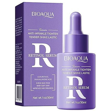 Ingrijirea tenului - Ser Antirid cu Retinol 8.5% și Acid Hialuronic 5%, Fermitate & Uniformizare Ten, BIOAQUA, 30ml