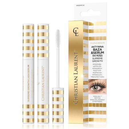 MASCARA/RIMEL - Ser pentru cresterea genelor si baza pentru rimel, Christian Laurent, 10 ml