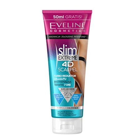 INGRIJIRE CORP - Ser Triplu Concentrat Anticelulitic, Remodelare și Elasticitate, Slim Extreme 4D Scalpel, Eveline Cosmetics , 250 ml