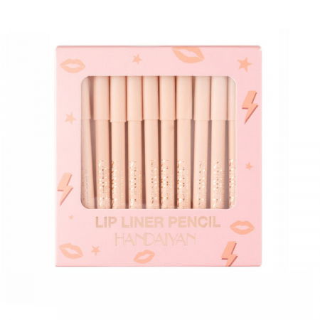 Set 12 Creioane pentru Buze, cremoase si rezistente, Handaiyan [6]