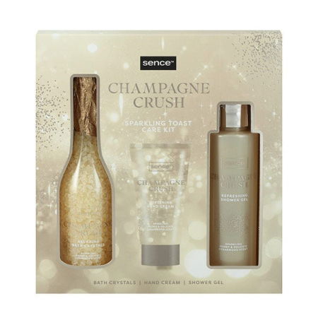 SETURI - Set Cadou cu 3 produse pentru corp, Champagne Crush, Sence