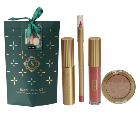 SETURI - Set Cadou cu 4 produse pentru machiaj, Royal Gift Kit, Sence