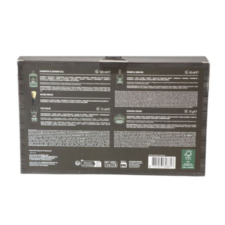 Set cadou pentru barbati cu 5 produse, House of Barber, Beard Box, Sence [2]