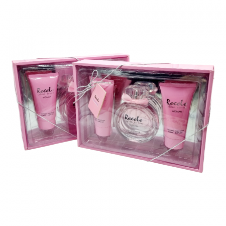 Set Cadou pentru femei, 3 piese cu Parfum, body lotion si shower gel, RECELE, Limited Edition [6]