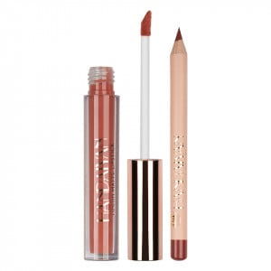 Set Ruj lichid mat si Creion, Liquid Matte Lipstick, 04, HANDAIYAN [1]