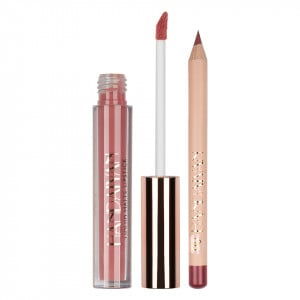 Set Ruj lichid mat si Creion, Liquid Matte Lipstick, 09, HANDAIYAN [2]
