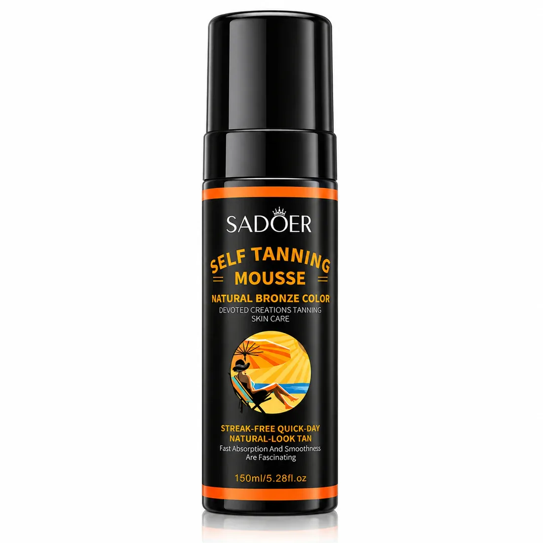 INGRIJIRE CORP - Spuma autobronzanta pentru bronz natural si uniform, Sadoer, 150 ml