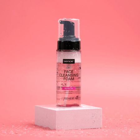 SKINCARE - Spumă de curățare pentru ten sensibil, Fara Parfum, Sence, 150 ml