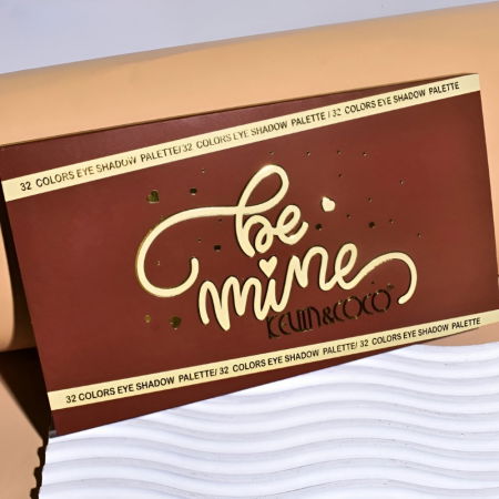 Paleta Farduri cu 32 Culori Pigmentate si Rezistente, Mate, Sidefate si Glitter, Be Mine, KEVIN & COCO [6]