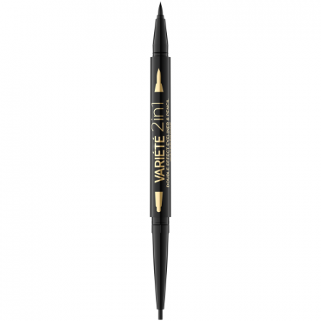 Tus de Ochi si Creion Variete  2in1, Double Efect Eyeliner & Pencil Waterproof [1]
