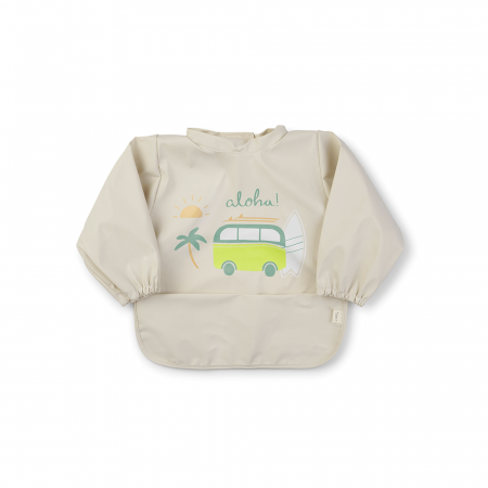 Oktató játékok - Baveta Impermeabila cu maneci si buzunar, reglabila,   Aloha   sand