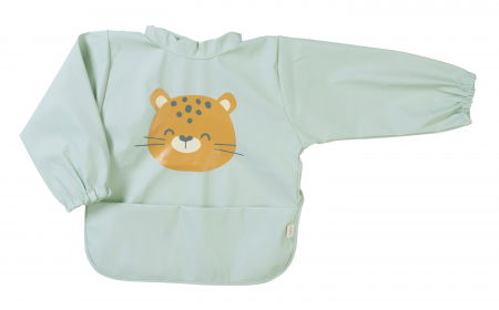 Oktató játékok - Baveta Impermeabila cu maneci si buzunar, reglabila,   Cheethas  , Mint