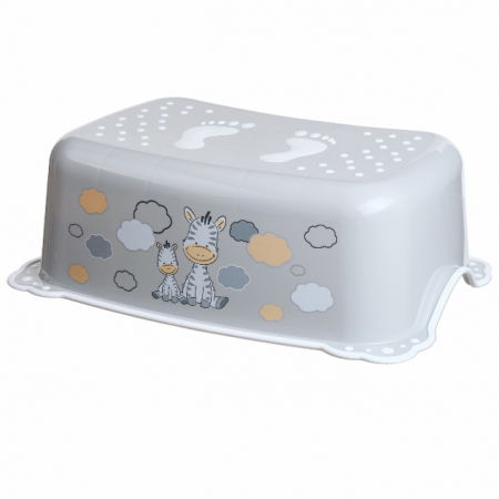 Oktató játékok - Inaltator baie, antiderapant, Zebra Gri, Maltex Baby