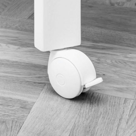 Oktató játékok - Set roti pentru patut copii Woodies, 120 x 60 cm, Alb