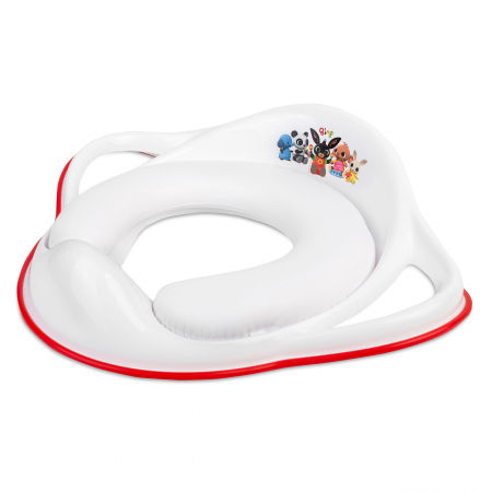 Oktató játékok - Reductor toaleta copii, antiderapant, colac integrat moale si manere, Bing, Maltex Baby
