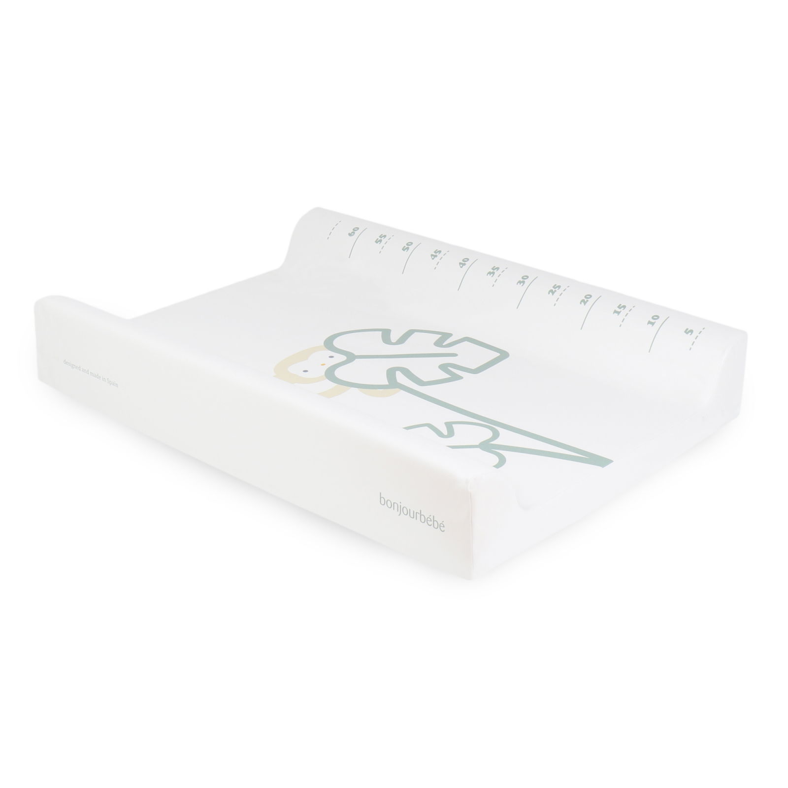 Oktató játékok - Saltea de infasat cu spate intarit si margini de protectie 50x70 cm, Monstera Monkey