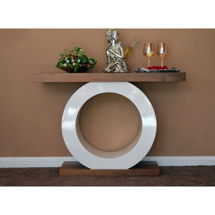 Consola Oscar 120x84x35 cm Fa01 Nuanta Maro/Alb [1]