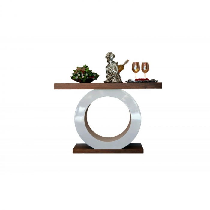 Consola Oscar 120x84x35 cm Fa01 Nuanta Maro/Alb [2]