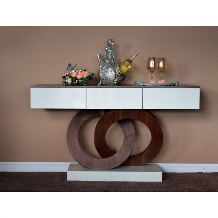 Consola Oscar 140x81x40 cm FA03 Nuanta Maro/Crem [1]