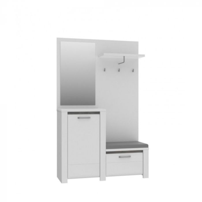 Cuier Hol Aveo 125x200x42 cm Nuanta Alb [9]