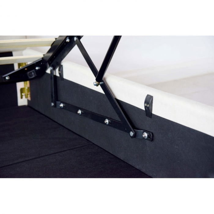 Pat Calypso 160x200 cm Tapitat Stofa Crem [4]