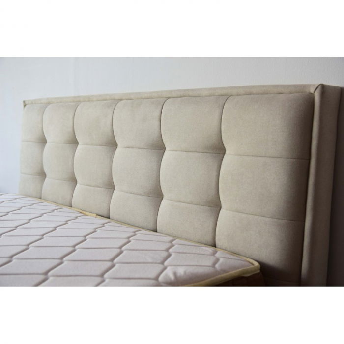 Pat Calypso 160x200 cm Tapitat Stofa Crem [7]