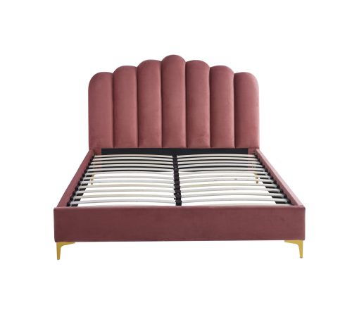 Pat Cloud 180x200 cm Tapitat Catifea Roz [2]