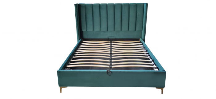 Pat Laguna 160x200 cm Tapitat Catifea Verde [6]