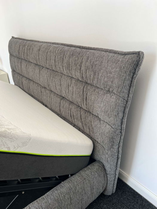 PAT PRESTIGE 180X200 CU LADA DE DEPOZITARE STOFA GRI [4]