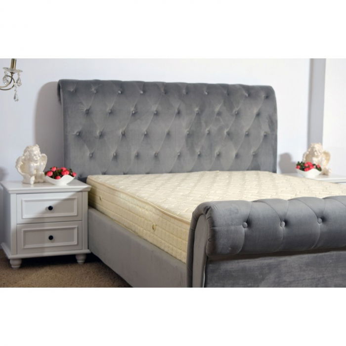 Pat Silver 140x200 cm Tapitat Catifea Gri [6]