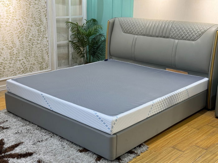 Saltea ortopedica Wolke Memory 180x200x15 cm, husa detasabila cu fermoar, 2 cm spuma memory gel, 13 cm spuma poliuretanica de baza, fermitate medie [2]