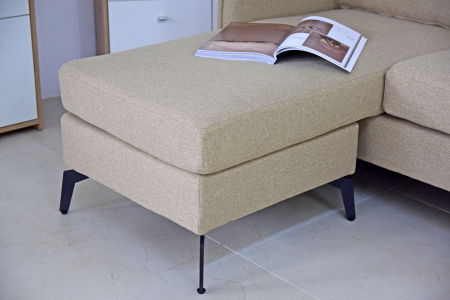 Coltar Hyperion Reversibil Stânga/Dreapta 193x86x136 cm Stofa Bej [9]