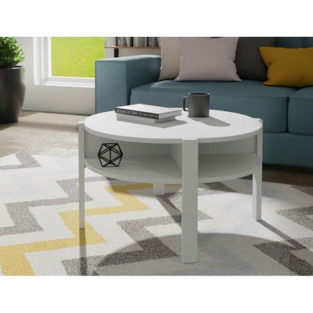 Produse - Masa Space 74x45x75 cm Nuanta Alb