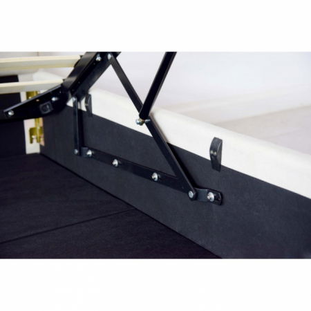 Pat Calypso 160x200 cm Tapitat Stofa Crem [3]