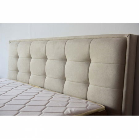 Pat Calypso 160x200 cm Tapitat Stofa Crem [6]