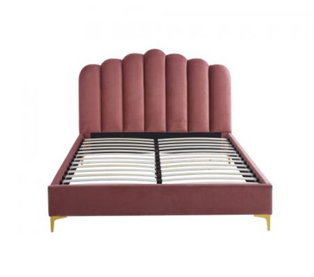 Pat Cloud 180x200 cm Tapitat Catifea Roz [1]