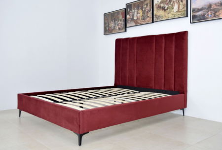 Pat Deja Vu 180x200 cm Tapitat Catifea Magenta [4]