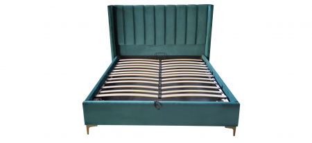 Pat Laguna 160x200 cm Tapitat Catifea Verde [5]