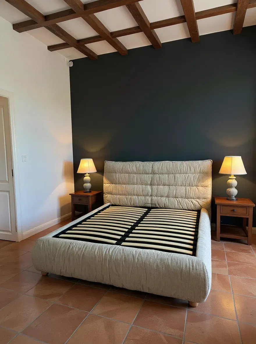 PAT PRESTIGE 180X200 CU LADA DE DEPOZITARE STOFA BEJ [2]