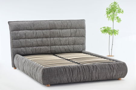 PAT PRESTIGE 180X200 CU LADA DE DEPOZITARE STOFA GRI [5]