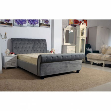 Pat Silver 140x200 cm Tapitat Catifea Gri [2]