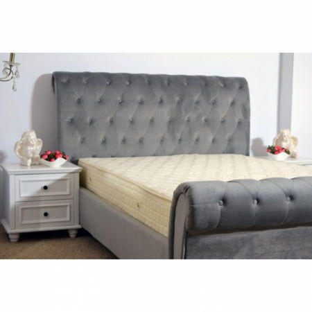 Pat Silver 140x200 cm Tapitat Catifea Gri [5]