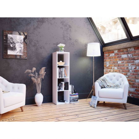 MOBILIER - Raft Mauro 38x142x33 cm Nuanta Alb