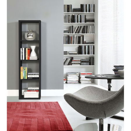 MOBILIER - Raft Mauro 38x142x33 cm Nuanta Negru