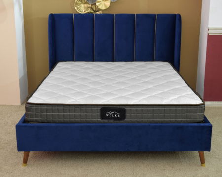 Saltea ortopedica Wolke Bonnell Spring SuperFresh 180x200x20 cm, 17 cm arcuri individuale tip Bonnell Spring, 3 cm spuma poliuretanica, fermitate moale [4]