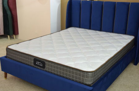 Saltea ortopedica Wolke Bonnell Spring SuperFresh 180x200x20 cm, 17 cm arcuri individuale tip Bonnell Spring, 3 cm spuma poliuretanica, fermitate moale [5]