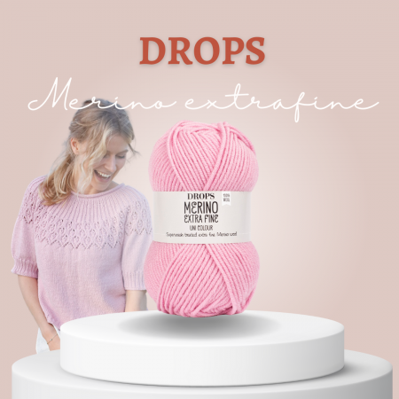 Tricotat - Fire tricotat Drops Merino Extrafine