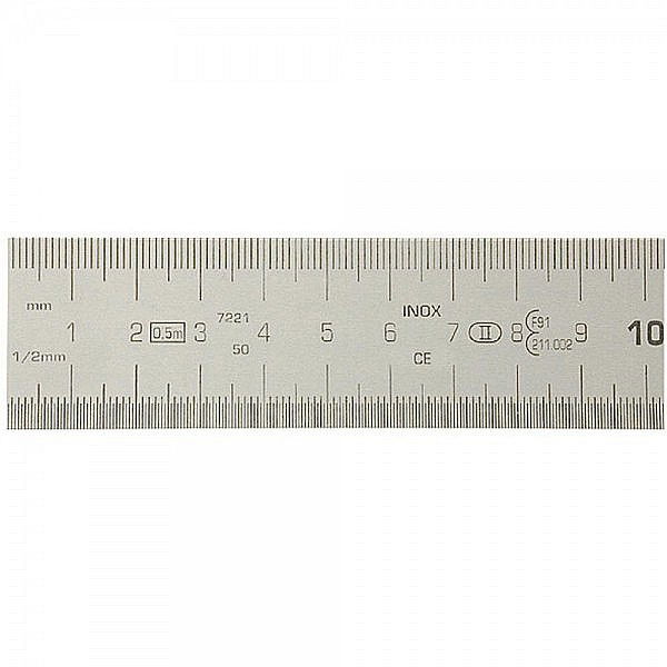 Rigla semirigida din INOX cromat mat 5000 mm clasa 2 [2]