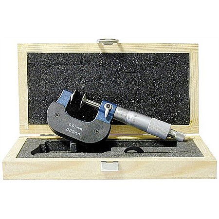 Dispozitive metrologice de masura - Micrometru mecanic de exterior 0-25 mm pentru angrenaje