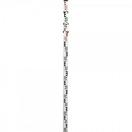 Accesorii topografie - Mira telescopica 4 m din aluminiu gradatie dubla E si mm